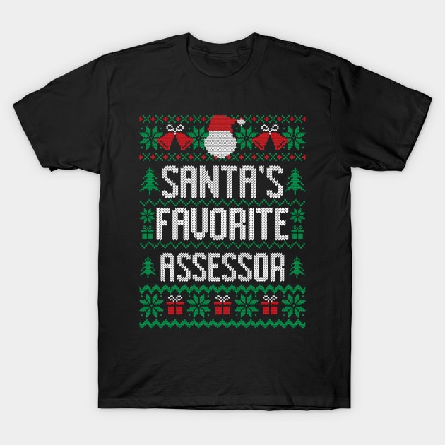 Santa's Favorite Assessor T-Shirt by Saulene